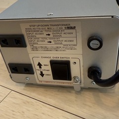 カシムラ 昇降圧トランス TTS-151C（1500VA/2000VA対応）の画像