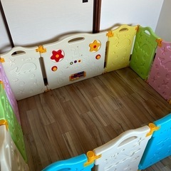 ベビーサークル　パステルの画像