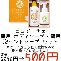 【定価2090円】新品 薬用 ボディソープ 泡ハンドソープ セット ピュアーチェの画像