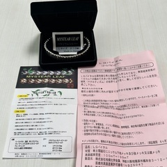 無料⭐️ 本日夜受取り可能の方優先　磁気ブレスレット　ミスティアリーフＬサイズの画像