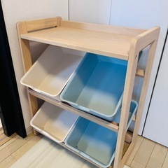 おもちゃラック　棚の画像