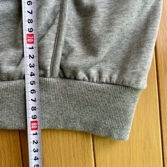レイヤーシャツ ロング丈スウェット サイズF 美品 の画像