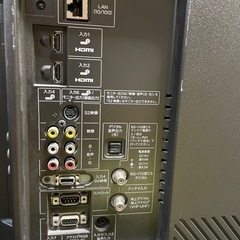 故障　シャープ　40型　液晶テレビ　　　の画像