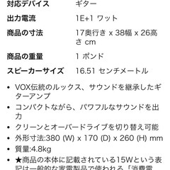 vox pathfinder 10の画像