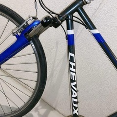 美品　サイクルベースあさひ　CHEVAUX シェボー MTB クロスバイク マウンテンバイク　シボレー　スポーツバイク　CHEVROLET　自転車　の画像