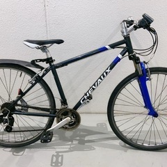 美品　サイクルベースあさひ　CHEVAUX シェボー MTB クロスバイク マウンテンバイク　シボレー　スポーツバイク　CHEVROLET　自転車　の画像