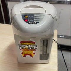 ピーコック魔法瓶　Peacock　電気保温エアーポット　WLP-22　給湯ポット　2.2L　稼働確認済　中古　③の画像