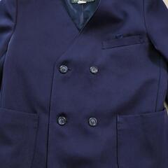 【美品】ハトサクラ 小学校制服125A 男女兼用の画像