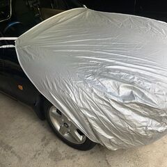 ☆彡汎用ボディーカバー!!!ほぼ新品!!!前だけカバー!!!ボンネット保護カバー!!!の画像