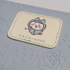 新品未使用品 ちいかわ ハチワレ ラウンド長財布 タグ付き ブルーの画像