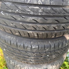 トヨタ　マークX 純正ホイールタイヤセット　4本　215/60R16 タイヤ年式2024年の画像