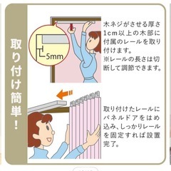 パネルドア 両面(2つ)の画像