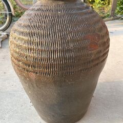 水がめ、らしいかめ、直径約33㎝、高さ約48cmの画像