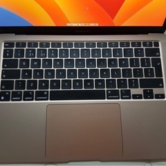 M1チップ搭載13インチMacBook Air - ゴールドの画像