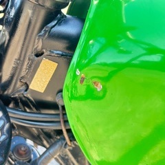 カワサキ250TR キャブ車 ちょいカスタム　実働　書ありの画像