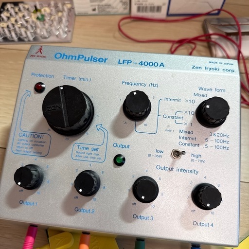 オームパルサー LFP-4000A 本体＋付属品一式