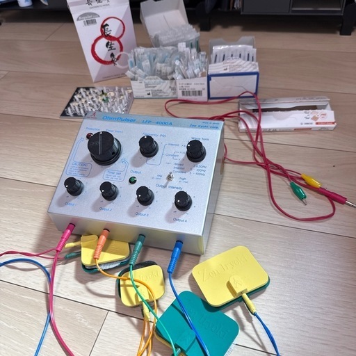 オームパルサー LFP-4000A 本体＋付属品一式