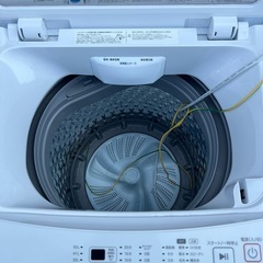 ニトリNT60L-1WK 縦型洗濯機　乾燥　2024年製の画像