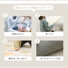 ラグ 円形 洗える 洗えるラグ 円形ラグ ３サイズ販売 直径 100cm140cm 200cm 丸型 ラグマット 滑り止め付 西海岸 絨毯 マット 北欧 カーペット リビング 秋 冬 ホットカーペット対応の画像