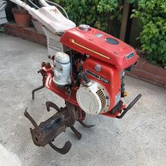 🎉シバウラ  耕うん機  スーパーチビ楽／KB240Ⅲ【中古品】・動作OK・2.4馬力・耕運機・歩行型トラクター・農機具・引き取り・赤磐市の画像