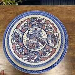 飾り皿　2枚セット　キジの画像