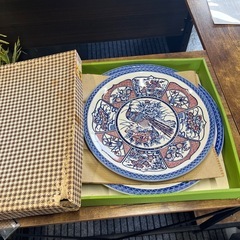 飾り皿　2枚セット　キジの画像