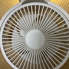 照明付き扇風機（充電タイプ
）の画像