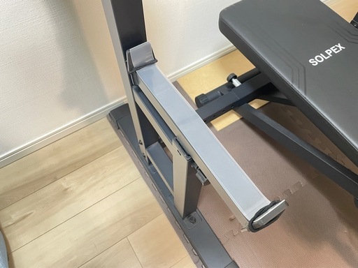 【ほぼ新品】バーベルセット、ベンチプレスラック、ベンチ