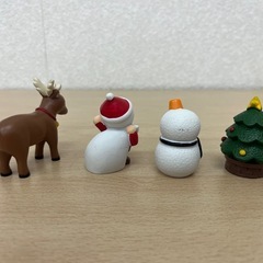 クリスマス 可愛いフィギュアセット 4体セットの画像