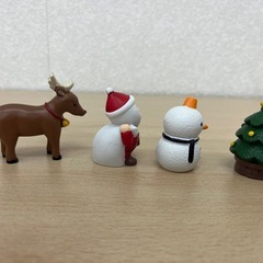 クリスマス 可愛いフィギュアセット 4体セットの画像