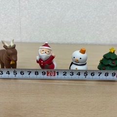 クリスマス 可愛いフィギュアセット 4体セットの画像