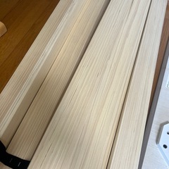 無印木製ベッド　シングルの画像