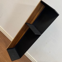 ラック　アイアン×木目の画像