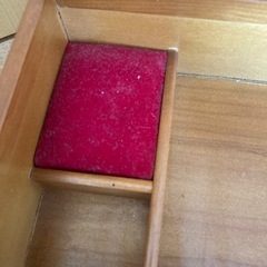 木製裁縫箱　古家具の画像