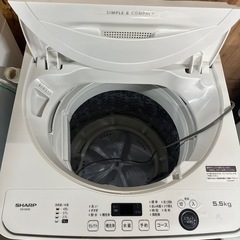 SHARP 洗濯機　2021年製の画像