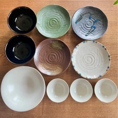 食器　お皿　プレート　ボール型　eat 。。２３点の画像