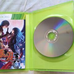 xbox360 赤い刀 真 限定版 中古美品 ※ゲームディスク研磨有り サントラ盤付属の画像