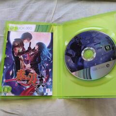 xbox360 赤い刀 真 限定版 中古美品 ※ゲームディスク研磨有り サントラ盤付属の画像