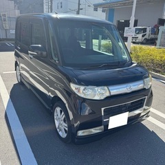 奈良県　京都府名義変更無料　ダイハツ　タントカスタムl375  ターボ　車検令和8年8月　14万キロ　の画像