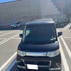 奈良県　京都府名義変更無料　ダイハツ　タントカスタムl375  ターボ　車検令和8年8月　14万キロ　の画像