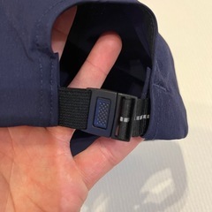 新品！ユニクロ　ネイビー シンプル キャップ ポリエステル 軽量の画像