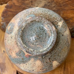 【茶道具】薪窯 高鶴淳一 作 筒茶碗 共箱 共布 茶道具 茶碗 抹茶碗 茶器 在銘 良品 作家物 同梱相談可 煎茶道具 華道具 懐石道具 骨董 古玩の画像