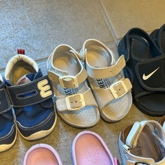 子ども靴　サンダル　ナイキ　ミキハウス　14〜17cmの画像