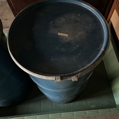 ミニドラム缶　オープンドラム2台
の画像