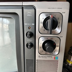 昭和レトロ1980年製東芝テレビの画像
