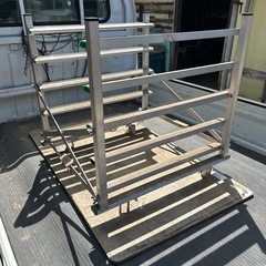 アルミ　苗箱　棚　の画像