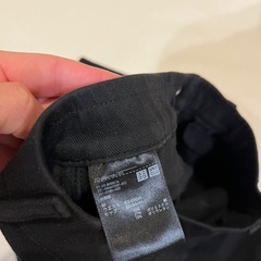 ユニクロ スキニーパンツ ブラック レディース Mサイズの画像