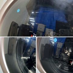 2022年製 シャープ コンパクト ドラム式電気洗濯乾燥機 洗濯7kg/乾燥3.5kg 左開き ES-S7G-NL ピンクゴールド 中古家電 店頭引取歓迎 R9998の画像