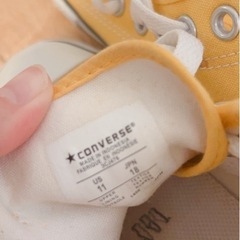 converse コンバース　スニーカー　18㎝の画像