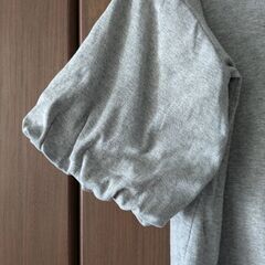 【LARU】※美品※バルーンスリーブカットソー(メランジグレー)の画像